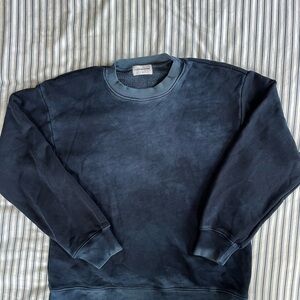 Cotton Citizen Deep Blue Crewneck Sweater